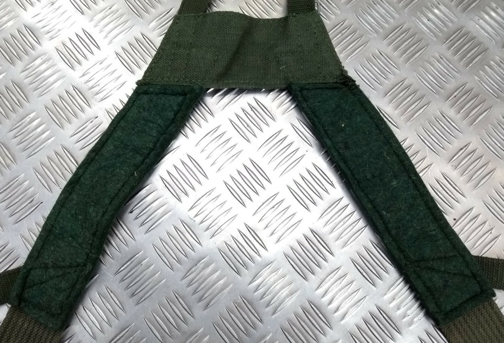 Vintage Green Web Yoke / Suspender / Brace Harness HDRG1