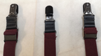 Various Clip-On / Button Elastic Braces / Suspenders Adjustable