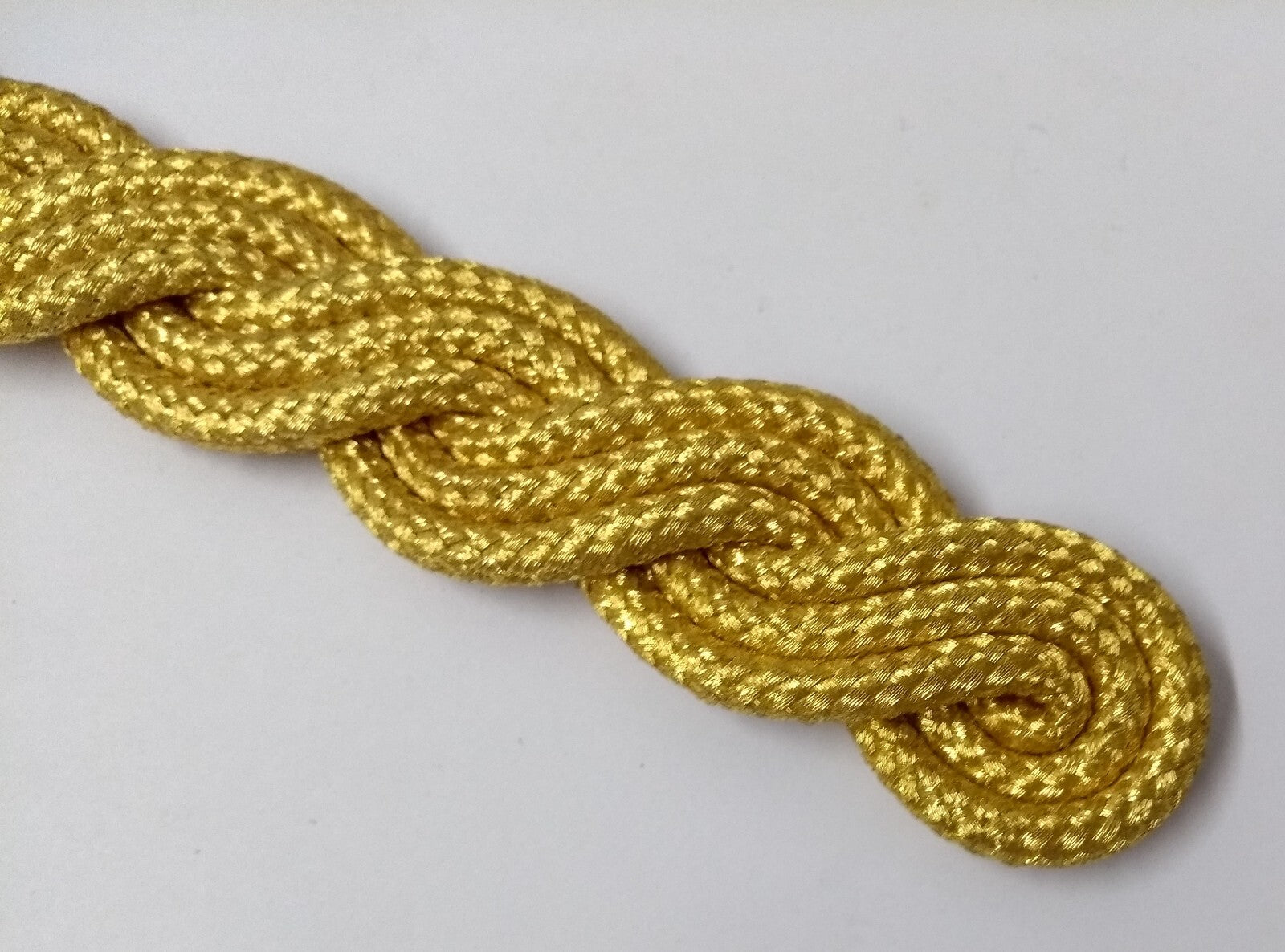 Gold Cords Shoulder British Made Army Issue no Rank Insignia Ceremonial