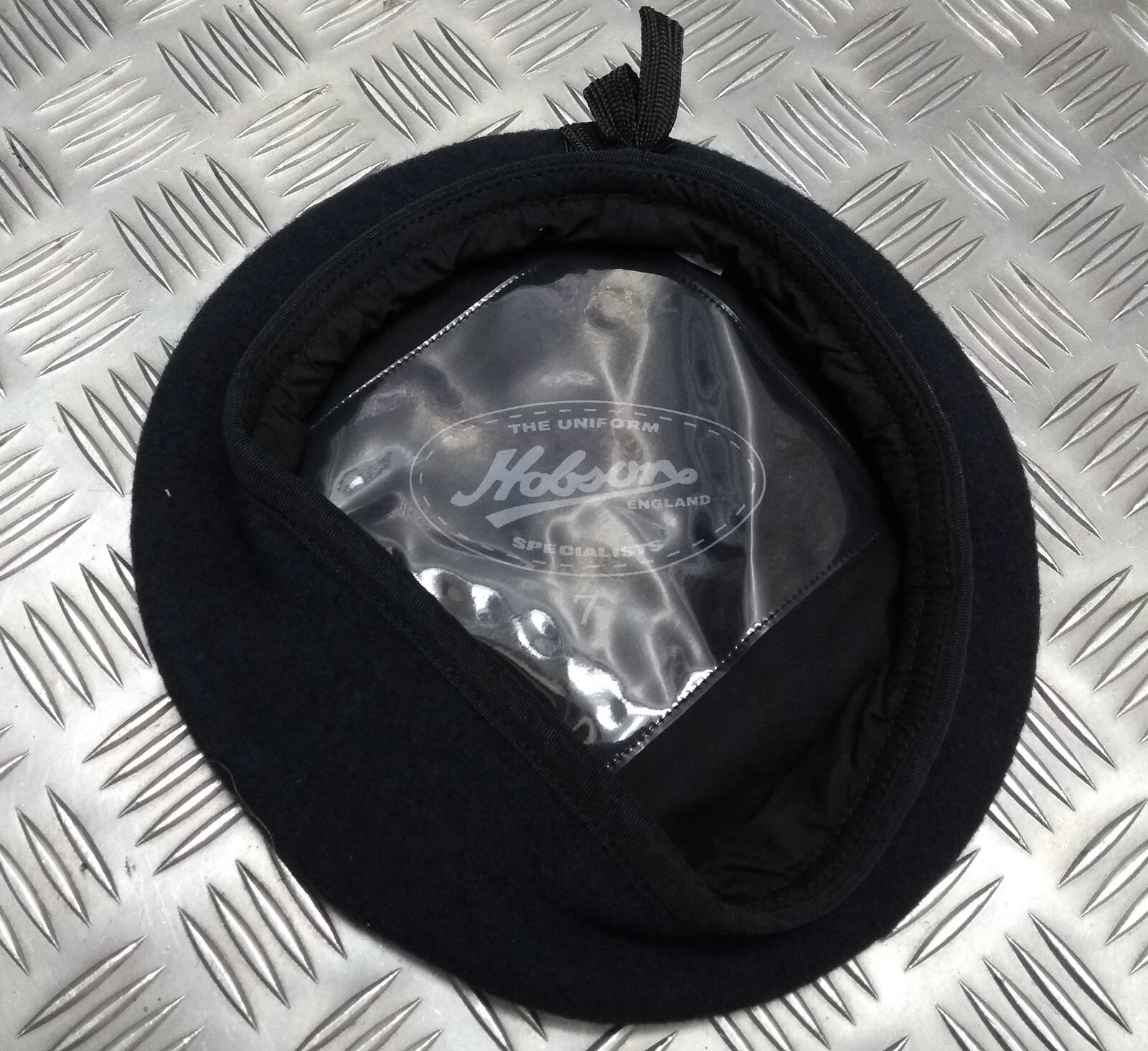Blue Beret Genuine Hobson London Manufactures Sample 7 56cm