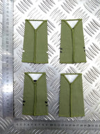 Exeter University Officers' Training Corps EUOTC OD Green Rank Slides - NEW