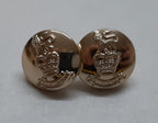 British Army RAPC Chin Strap Set With Pay Corps Insignia Buttons and Fittings