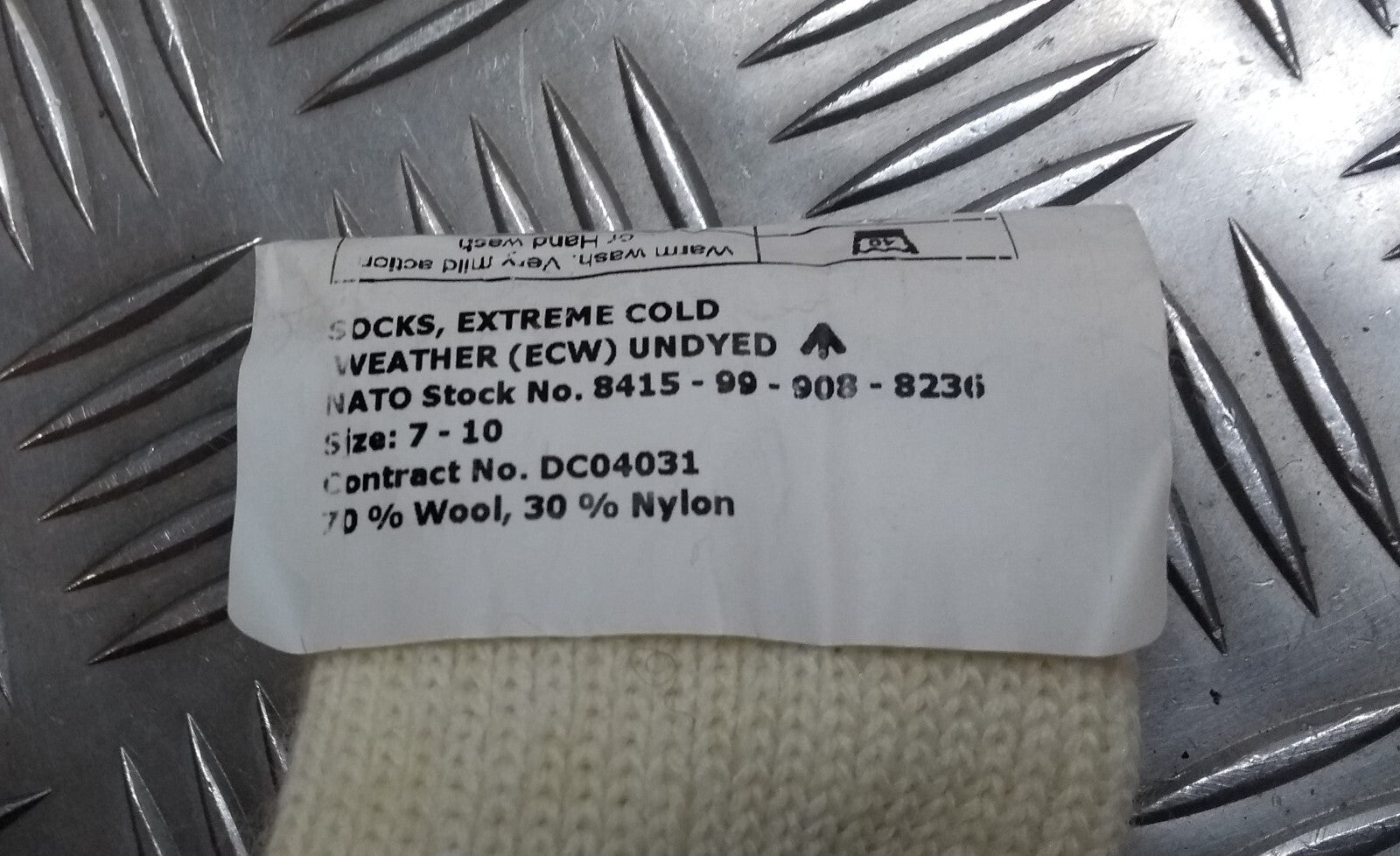 ECW Arctic Socks British Extreme Cold Weather General Service Hosiery - NEW