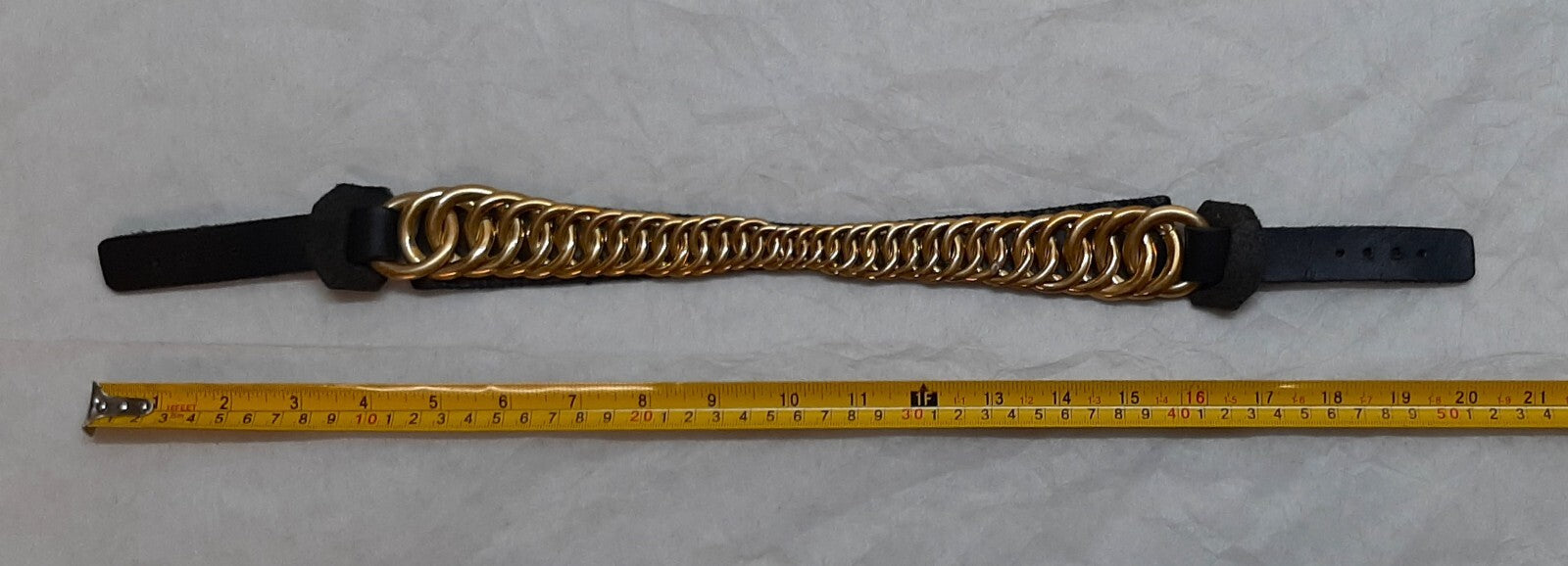 Bearskin Brass Chin Chain Strap For Royal Guards Busby's & Ceremonial Dress