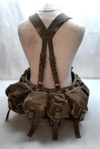 Airborne Army Webbing MTP British Assault Camo Belt Yoke & Assorted Pouches (10)