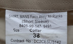 RE SGT Shirt British Army FAD Short Sleeve Sergeant & Signaller Insignia 38cm