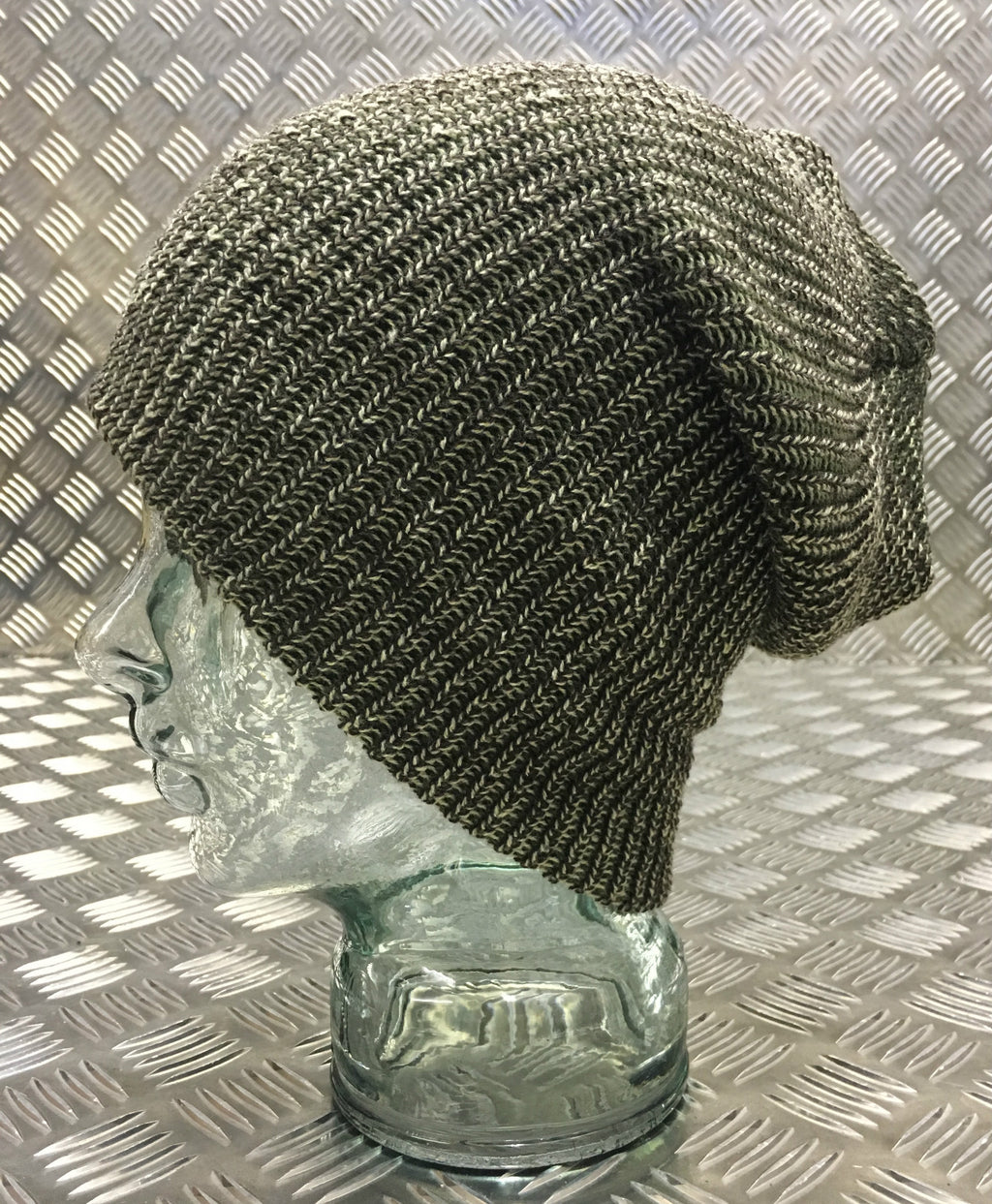 Beanie Hat / Watch Cap / Skull Cap. Green Camouflage - One size - BRAND NEW