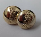 Genuine British Army The Life Guards Regiment Officers Dress Buttons 22L NEW