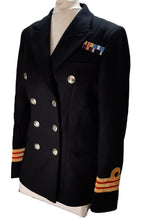 No1B British Wool Barathea Womans Jacket Royal Blazer Navy RN WRNS 84cm