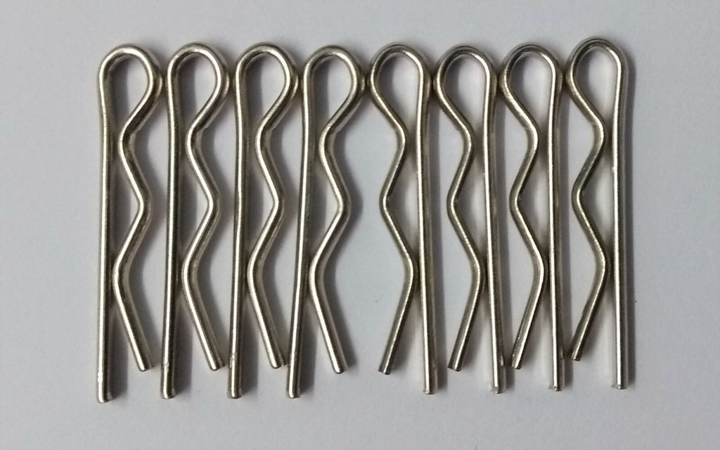 Genuine British Issue Shank Button Cotter Pins Split Pin Set of 8 GIM82