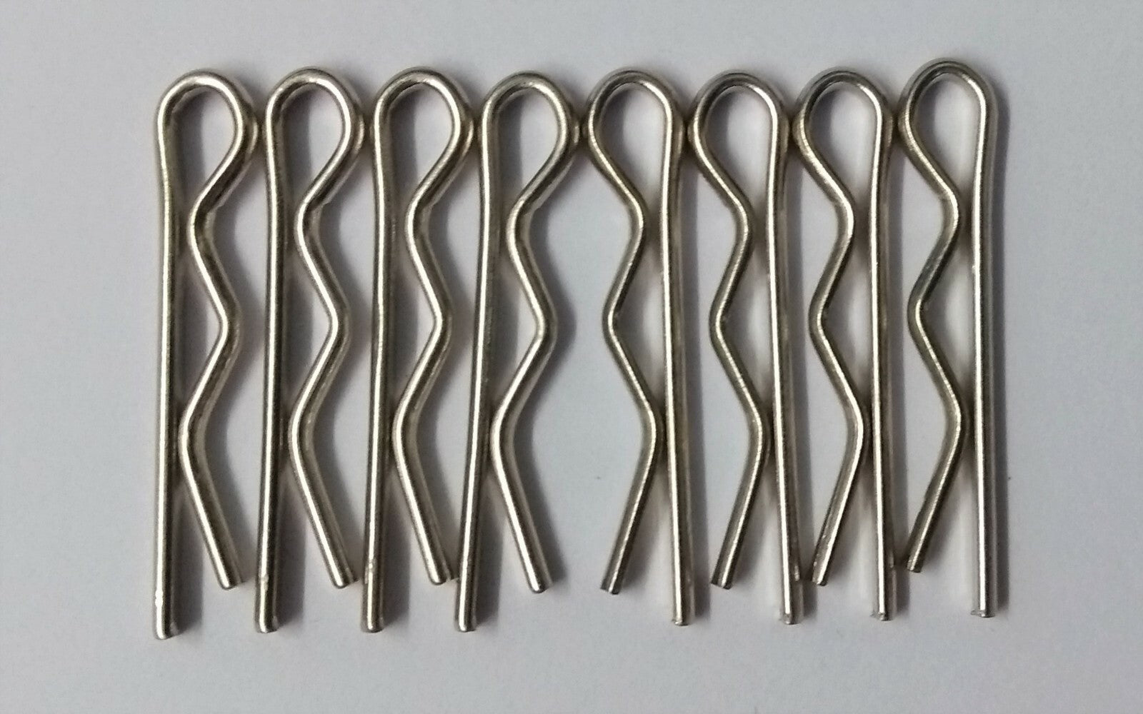Genuine British Issue Shank Button Cotter Pins Split Pin Set of 8 GIM82