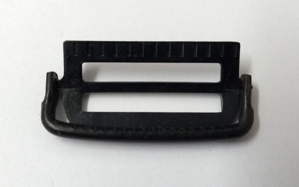 Genuine Vintage Black Waist Adjuster Metal Subdued Buckles 1 X Pair NOS