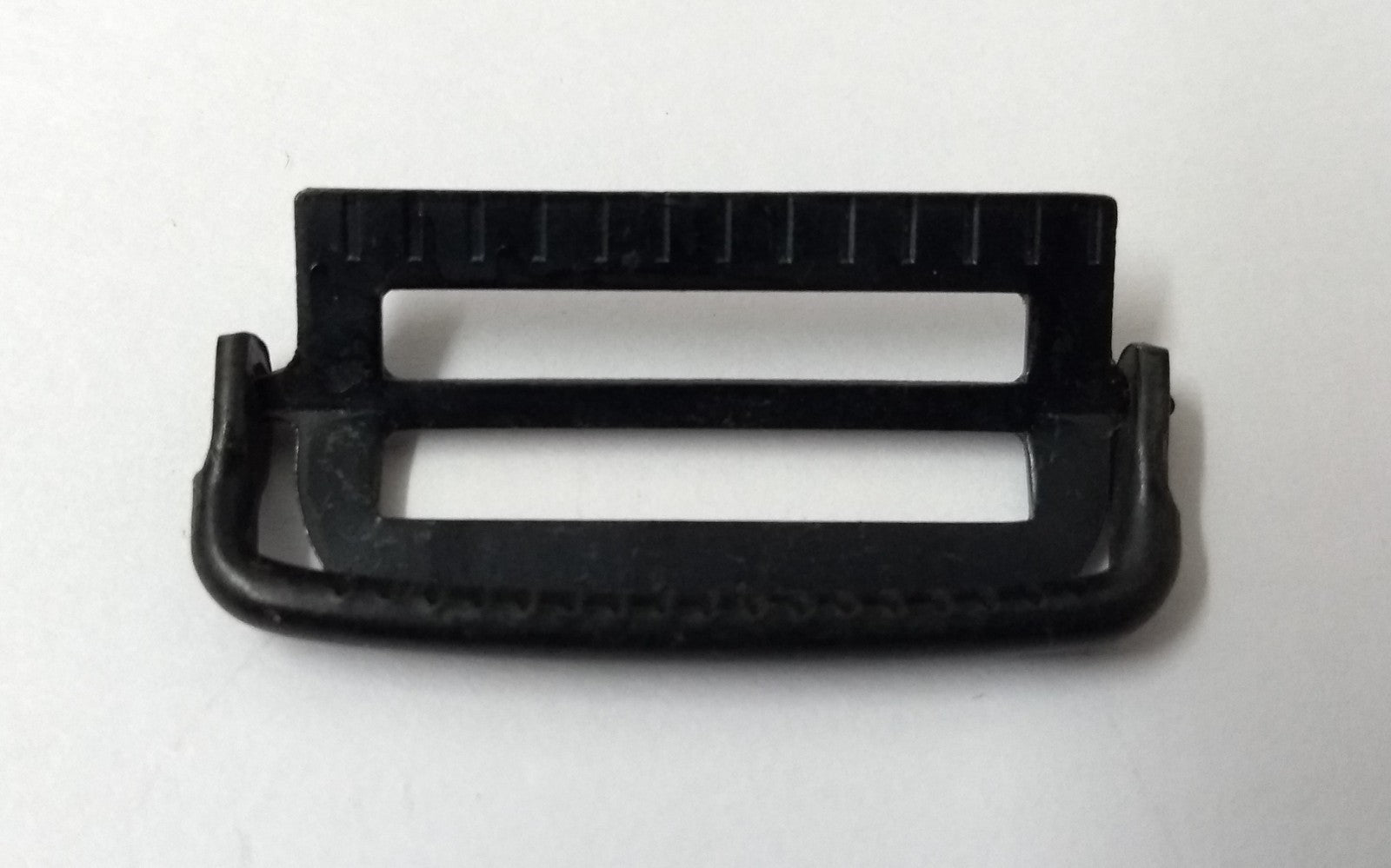 Genuine Vintage Black Waist Adjuster Metal Subdued Buckles 1 X Pair NOS