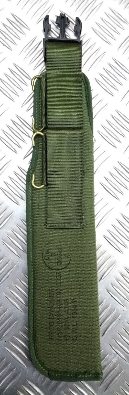 Army Green Frog Sheath Scabbard British PLCE Heavy-duty Nylon NEW