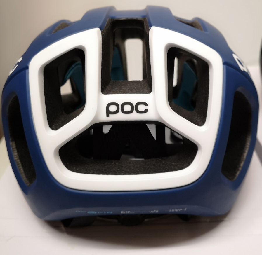 POC Ventral Air Spin Lead Blue Matt 250g 56-61 Bicycle Helmet Used with Box