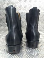 Genuine British Officers Chelsea Boots Black Leather Ceremonial Faulty