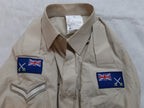 Army No2 Shirt Long Sleeves British FAD Lance Corporal With Fleet Patches 42cm