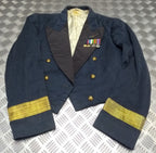 Mess Jacket Royal Air Force Vintage Burberrys Kings Crown Buttons & Medals