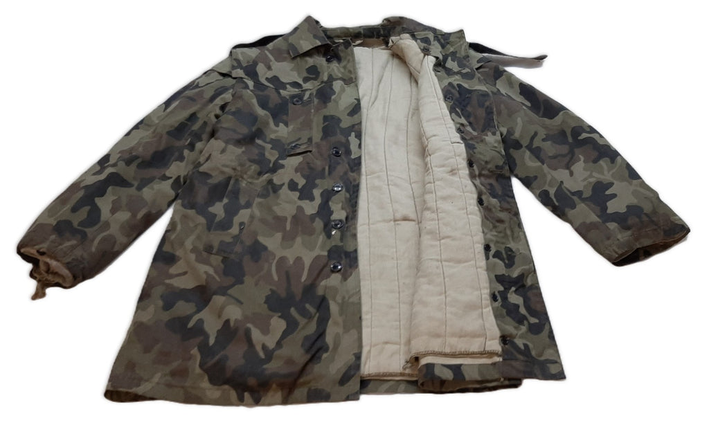 Army Camo Parka Leaf Pattern Camouflage Distressed Faulty Condition Assorted