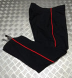 No1 RM Trousers Zip Closure Winged Backed Genuine Naval Issue With Foot Straps