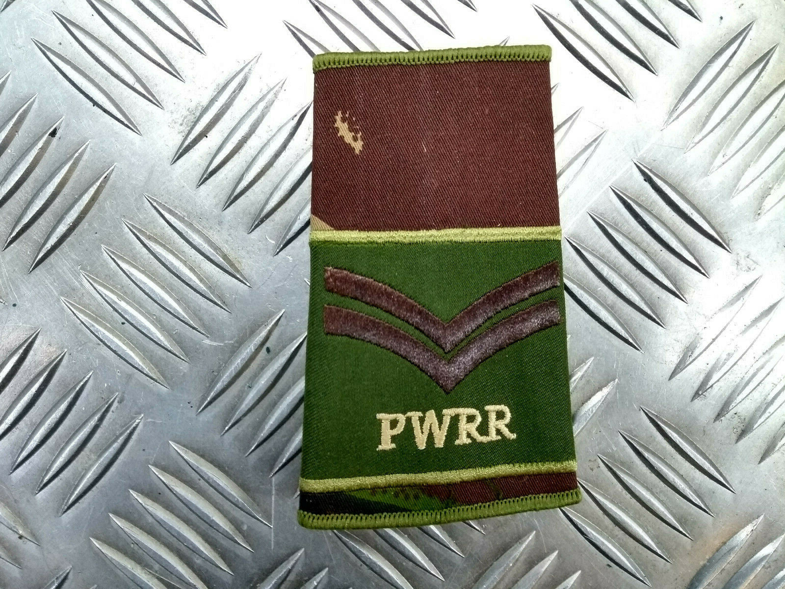 Genuine British Army PWRR Princess of Wales' Royal Regiment Rank Slide Assorted