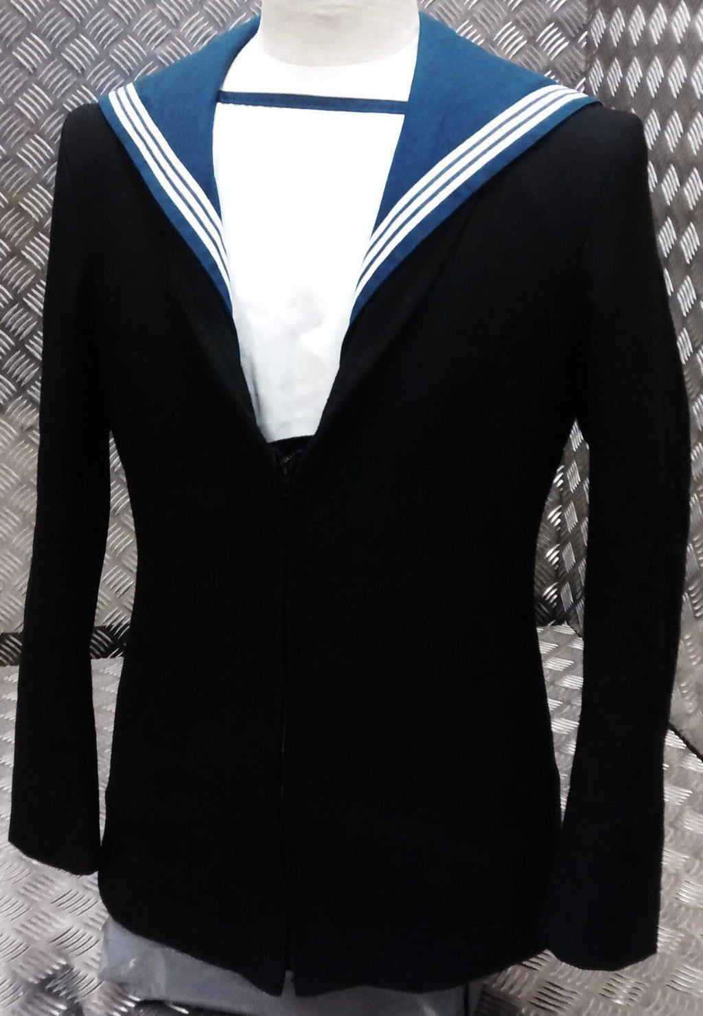 British Royal Navy Class 2 II Sailors Middy Jumper RN Size 104cm Long