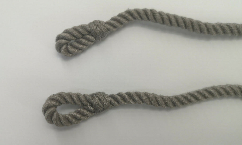 Genuine British Army Catering Corps ACC Lanyard Silver/Grey Twisted Ceremonial