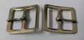 Genuine Specification 13mm Nickel Plated Small Roll Buckles X2 STD45