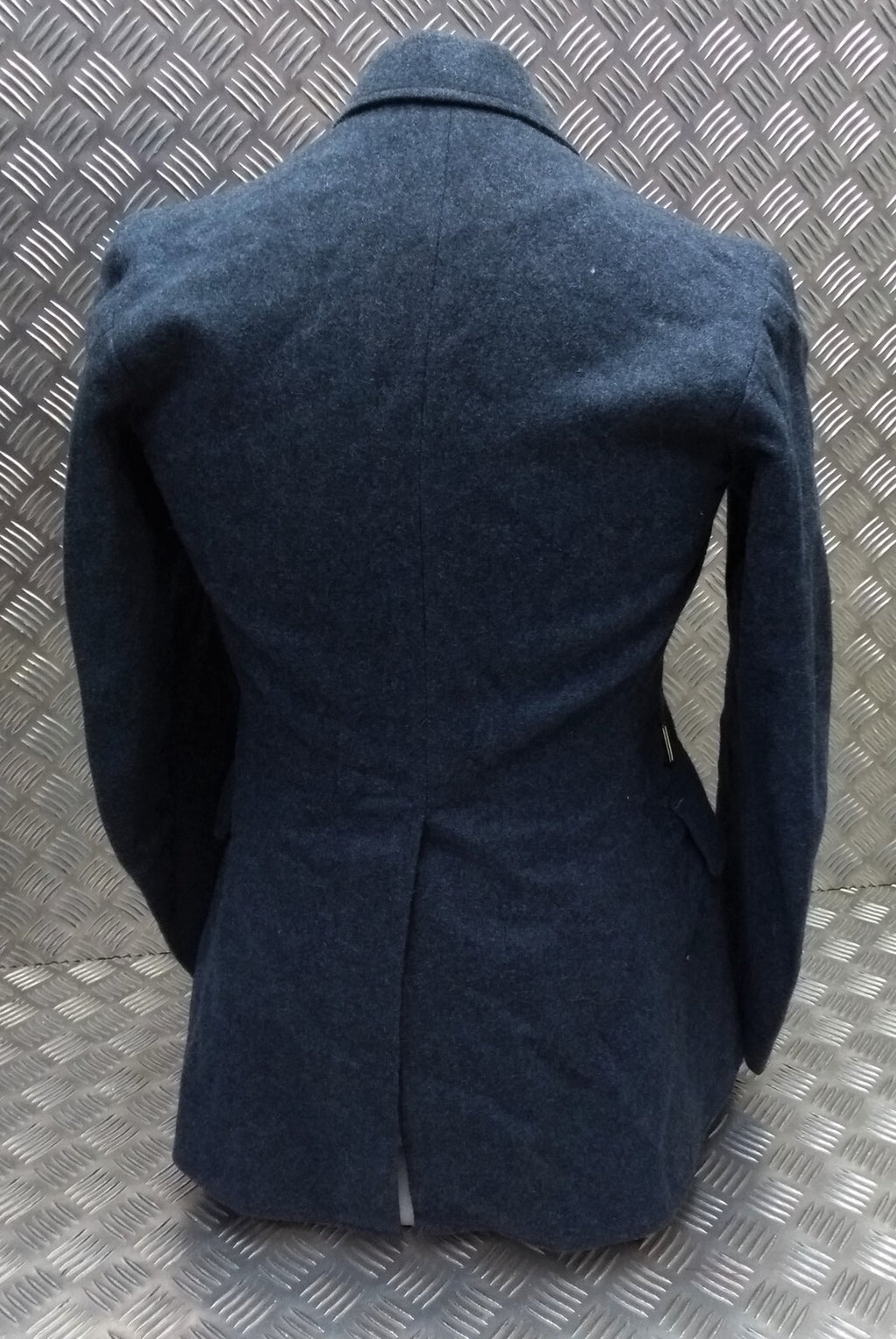 Vintage Jacket No1 Dress A/F Blue Grey Serge Wool WW2 Pattern