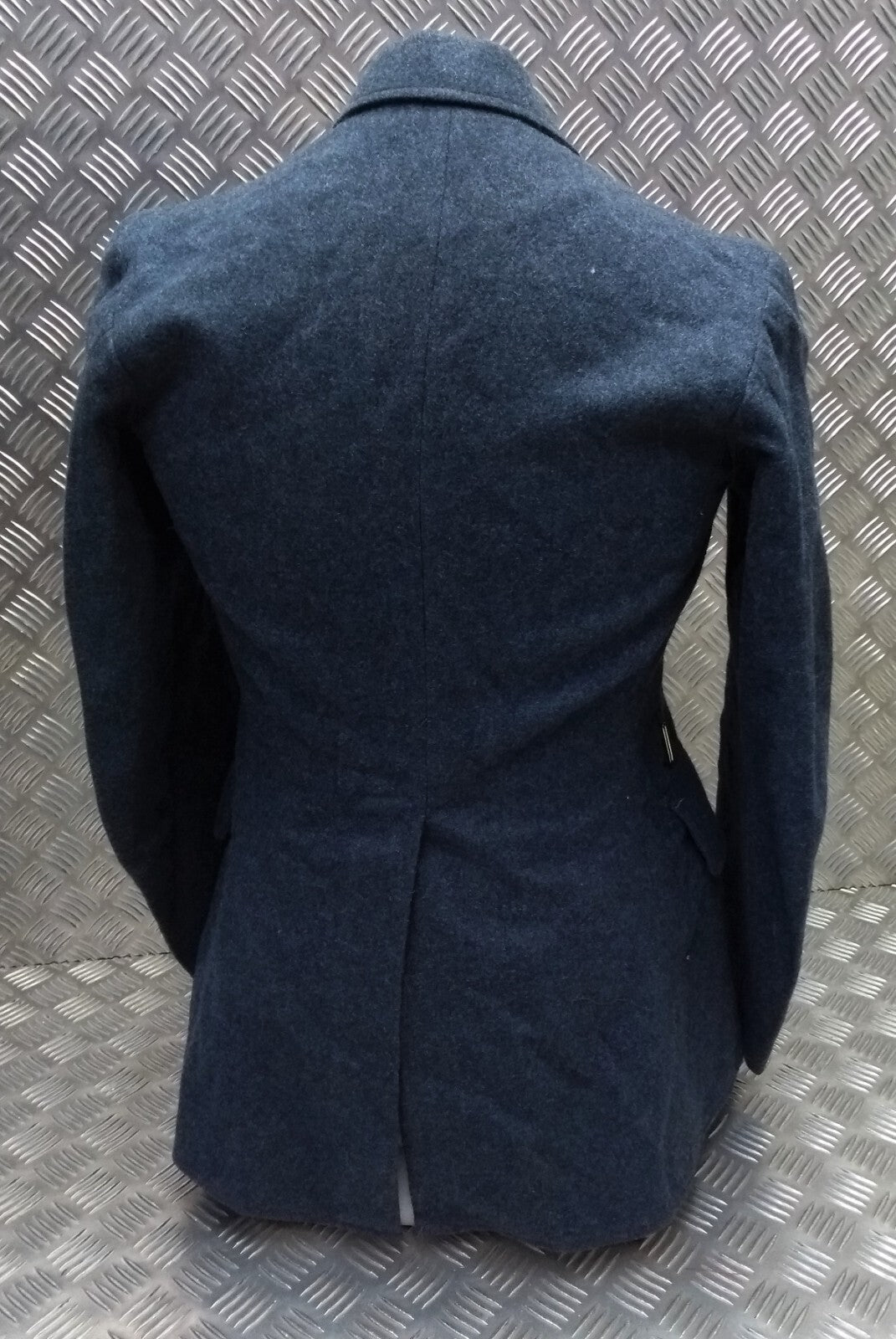 Vintage Jacket No1 Dress A/F Blue Grey Serge Wool WW2 Pattern