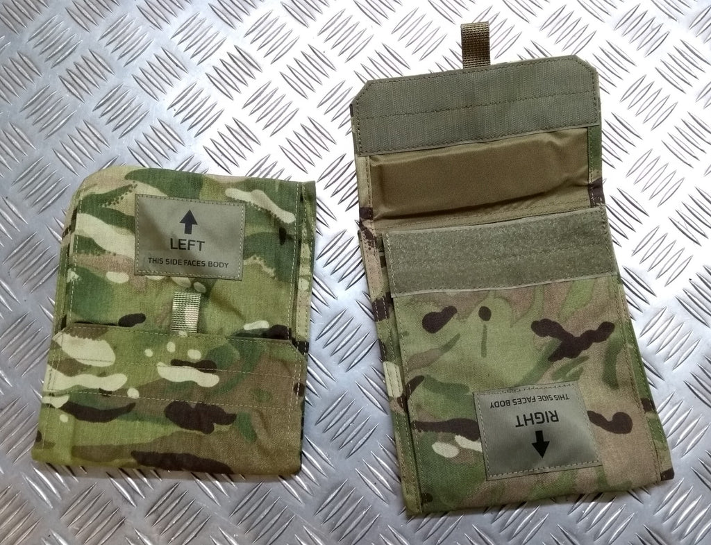MTP Virtus Webbing System MOLLE Lower Side Protection Pouches Left and Right