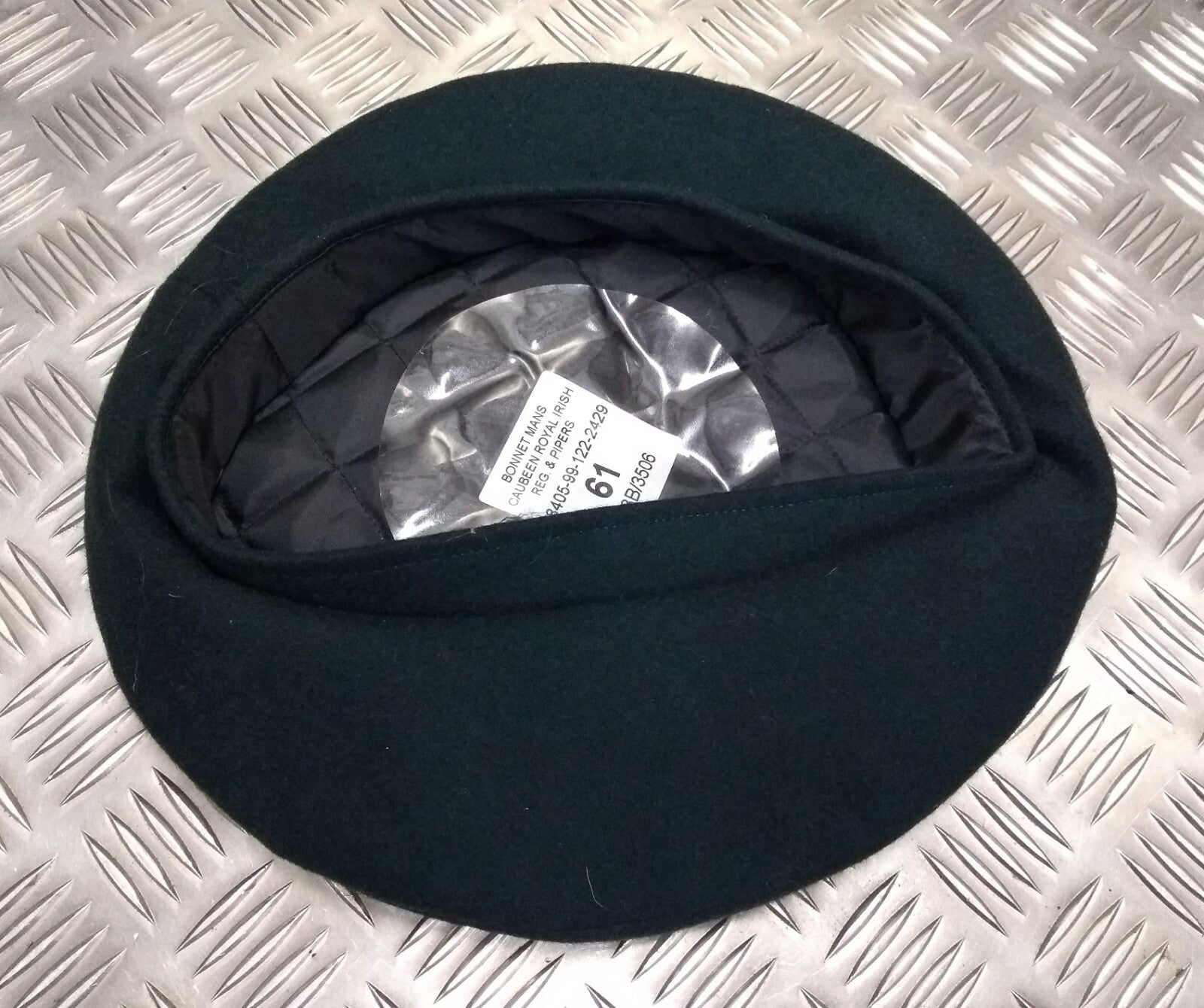 Caubeen Royal Irish Rangers Regiment & Pipers Bonnet British Pattern No Insignia