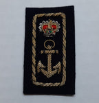 Mess Kit Badge Army Ocean Watchkeeper British Army Hand Embroidered Arm Patch