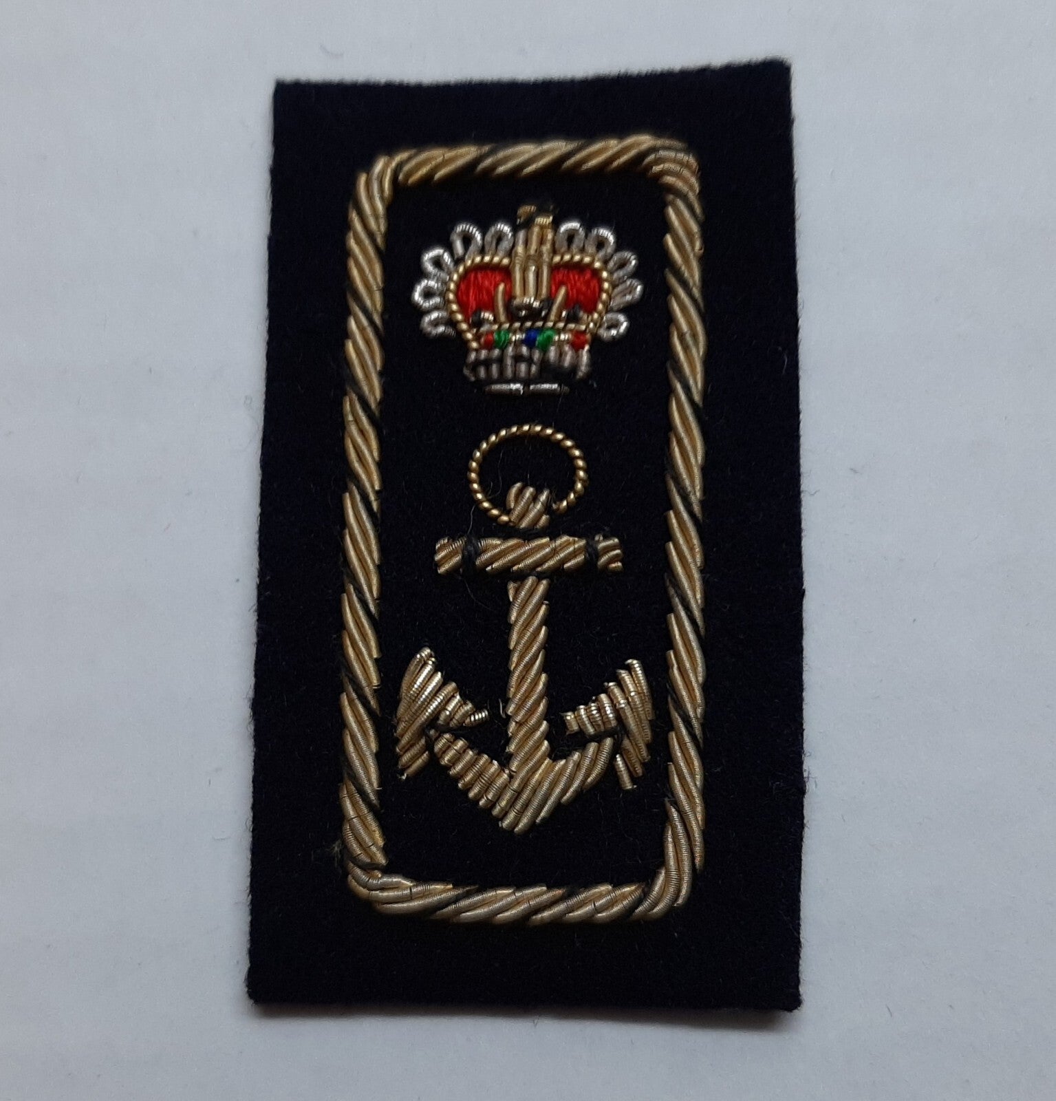 Mess Kit Badge Army Ocean Watchkeeper British Army Hand Embroidered Arm Patch