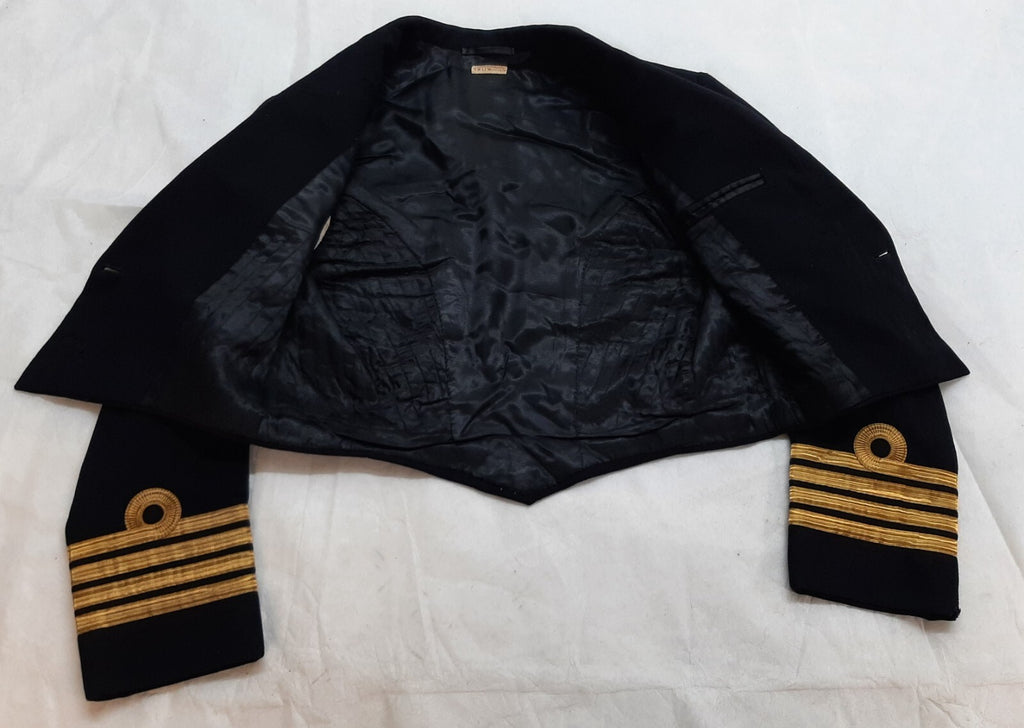 Navy Mess Jacket Captains Rank Vintage British Naval Dress RN 1961