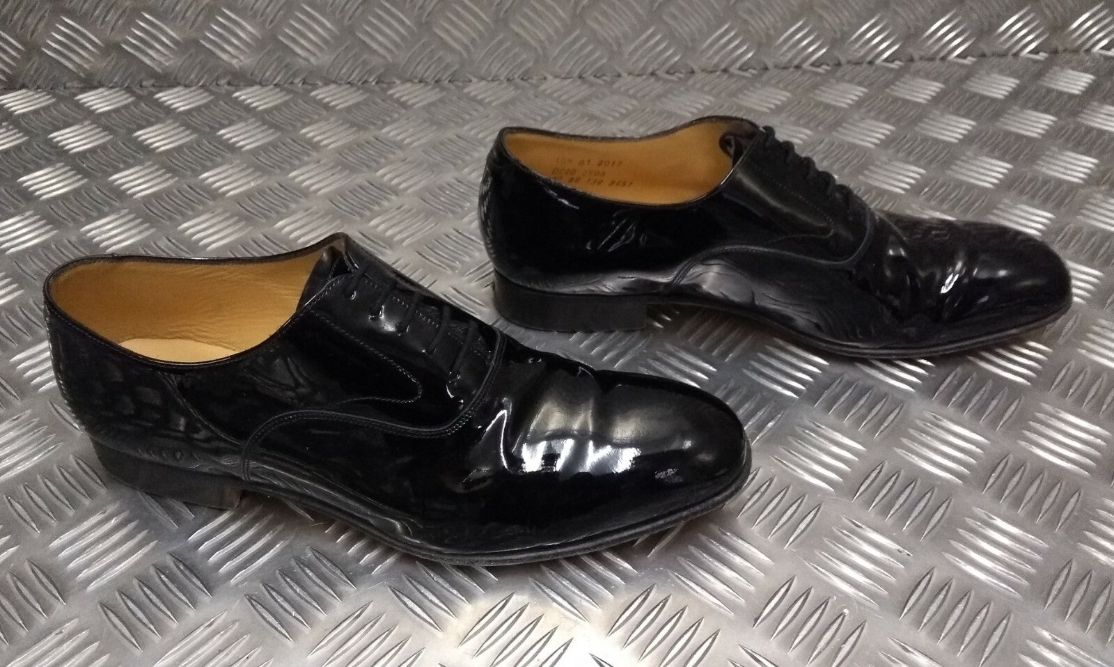 Patent Leather Shoes British Service Dress All Sizes