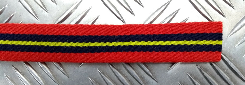Genuine British Army RA Royal Artillery Regimental Trouser Belt Material 28mm