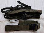 DPM Yoke & OD Green Waist Belt British Army Assault webbing Infrared Reflective