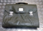 Unique Vintage Tri-fold Suit Carrier / Bag / Uniform Holdall - Heavy Duty Vinyl