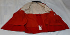 British Army Red Long Coat Royal Hospital Chelsea With 3 Bar Chevron Arm Badge