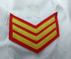 Ex- British Issue SGT Sergeants Stand Up Collar White Dress Jacket