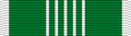 US USA Commendation Green & White Medal Ribbon on Bar