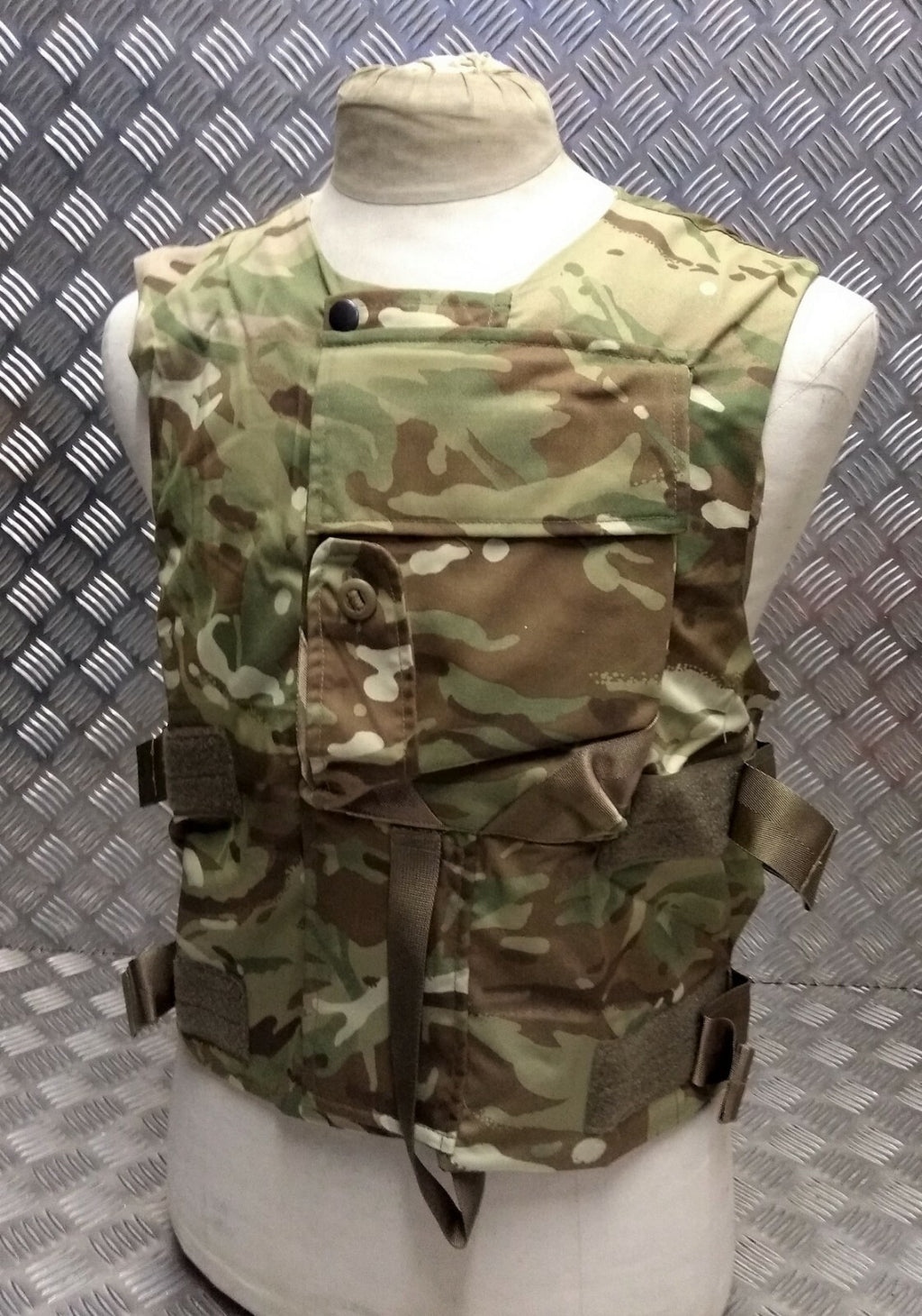MTP Body Vest CBA Combat Body Cover British Multi Camo Pattern - Used