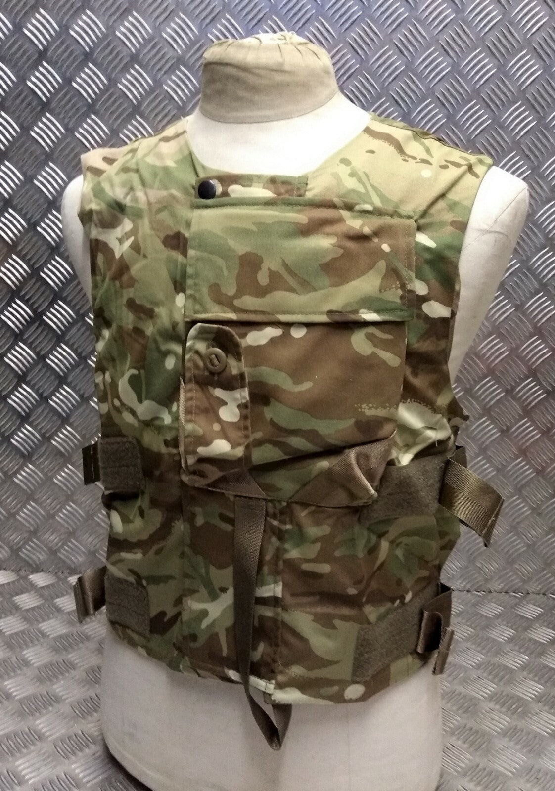 MTP Body Vest CBA Combat Body Cover British Multi Camo Pattern - Used