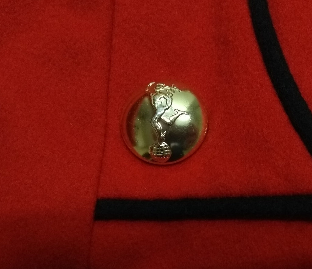 British Army Red Tunic Bands Ceremonial Style Jacket Royal Signals
