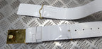 White Belt Parade & Ceremonial Issue No Plate Buckle Max 40"