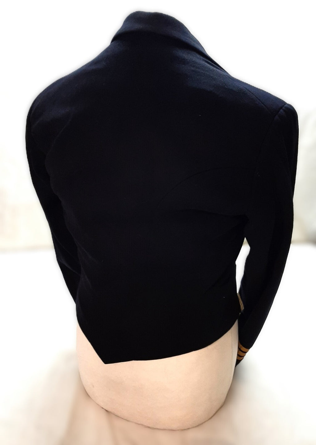Navy Mess Jacket Com Cuff Curls British Vintage 1960s Ofc Dress RN