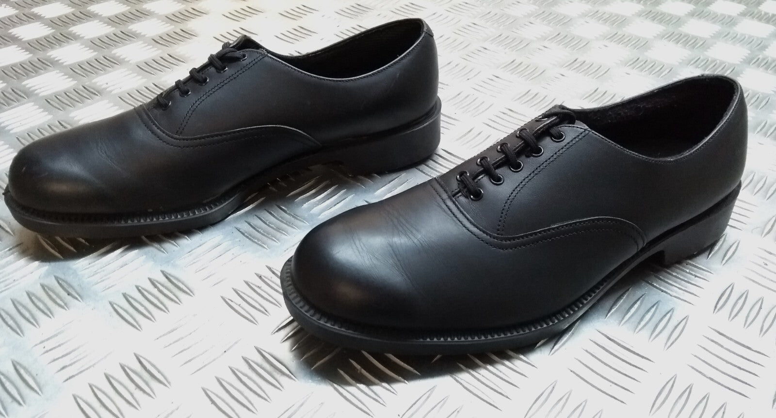Army Service Shoes British Uniform Dress Pattern DMS Sole Soft Lined UK 7L