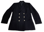 No1B RN Jacket Naval Class 1 with 6 Buttons No Badges 108cm Long