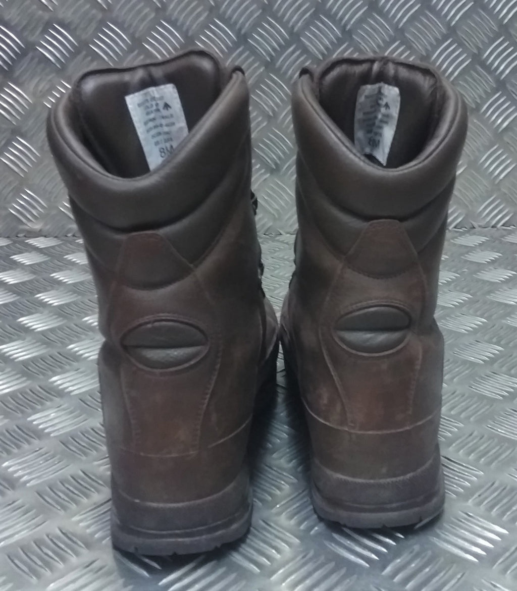 Genuine British Army Karrimor SF Cold / Wet Weather Goretex Brown Combat Boots